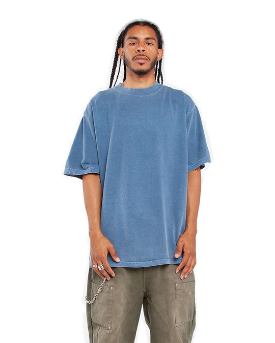WASHED DENIM HEAVYWEIGHT T-SHIRT
