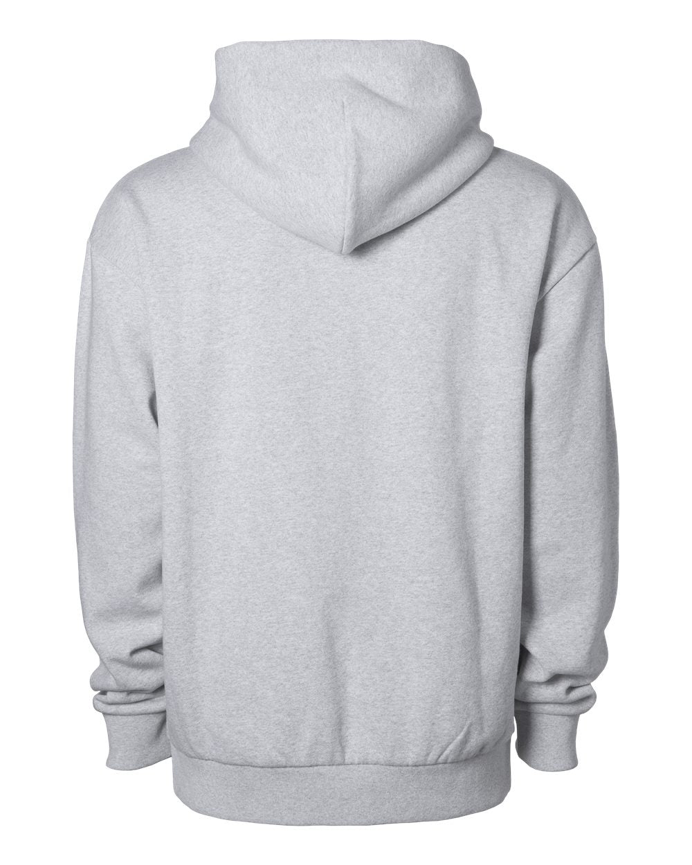 GREY HEATHER FULL ZIP HOODIE