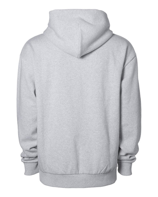 GREY HEATHER FULL ZIP HOODIE