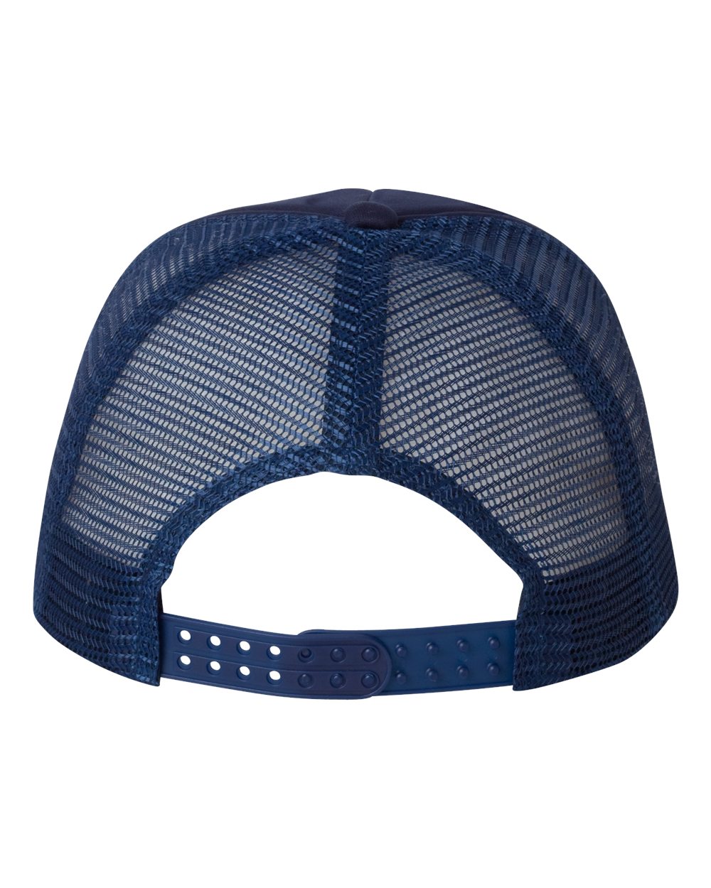 Navy/Navy Foam Mesh-Back Trucker Cap