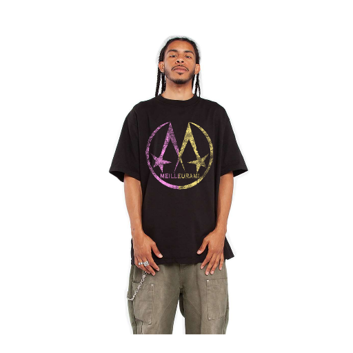 BLACK HEAVYWEIGHT T-SHIRT