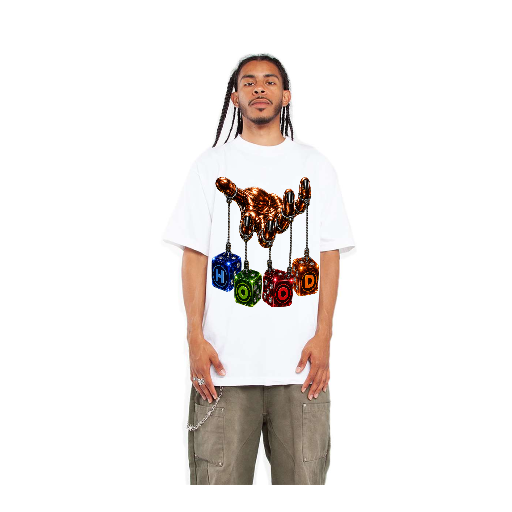 WHITE HEVYWEIGHT T-SHIRT