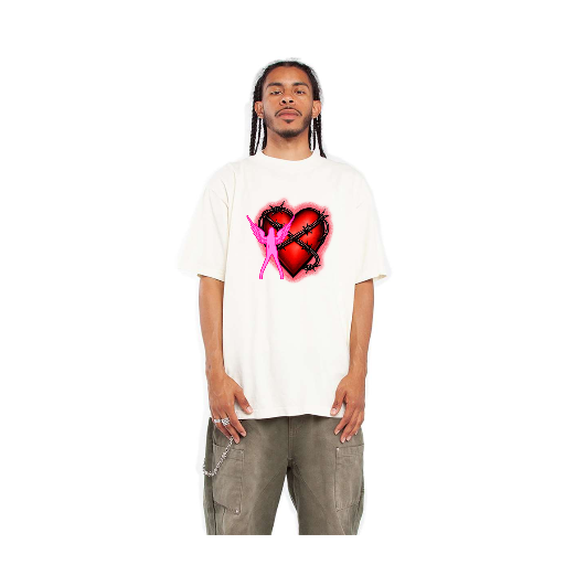 CREAM HEAVYWEIGHT T-SHIRT